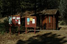 outhouse at Reservoir F