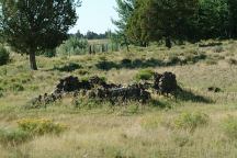 Old foundation at Round Valley