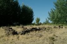 Old foundation at Round Valley