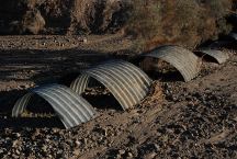 Flood damage on Needle Mountain Road