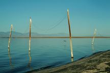 Powerlines into the sea...