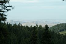 View from Broadway Lava Fields