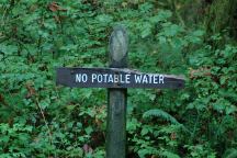 No Potable Water