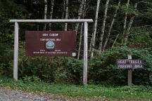 Sign at Hoh-Oxbow Campground