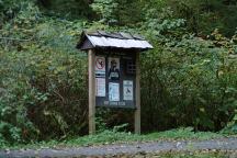 Sign at Hoh-Oxbow Campground