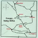 Hungry Valley Map
