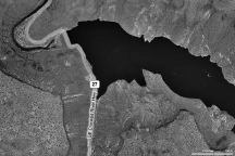 Satellite Image of Bowman Dam 
