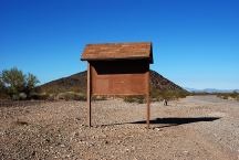 Information Board on Gold Nugget Road