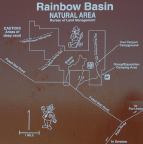 Rainbow Basin Map