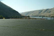 Parking Area at Rock Creek Boat Ramp