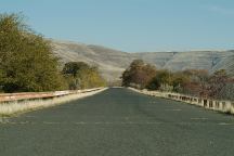 Road at Rock Creek Boat Ramp