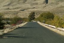 Road at Rock Creek Boat Ramp