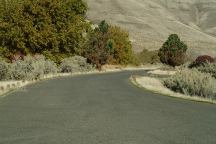 Road at Rock Creek Boat Ramp