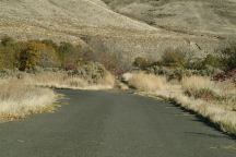 Road at Rock Creek Boat Ramp