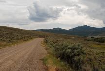 County Road 1 looking South