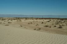 Sand Dunes on the Salton Sea