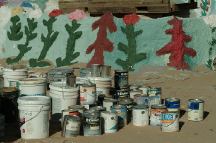 Paint cans