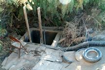 Shower between Niland and Slab City