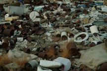 Trash near Slab City