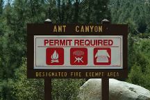 Ant Canyon Fire Restrictions