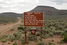 Big Spring Reservoir Sign