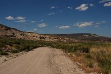 Road towards Royal Peacock Mine