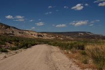 Road towards Royal Peacock Mine