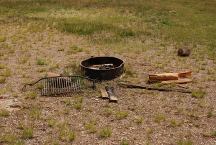 Metal Firering at West Rock Spring Camp