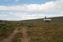 Vaulted Toilet at West Rock Spring Camp