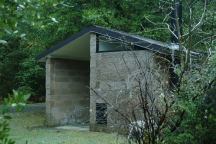 Vaulted Toilets at Sunshine Bar Campground