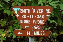 Sign at Vincent Creek Campground