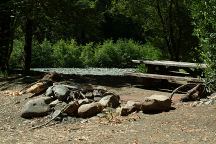 Picnic table at China Flat