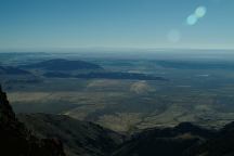 Looking east over Alvord Desert