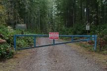 Gate towards Aldrich Lake