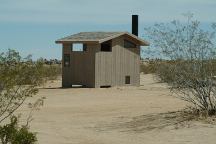 New vaulted toilets at Wagon Wheel