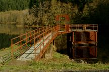 Catwalk at Upper Lake Creek Mill Pond Dam