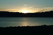 sunrise at 20 Mile Beach Campground