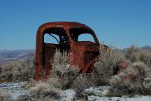 Old Trucks dumped along Buckskin Road