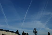 Chemtrails over Bend Oregon