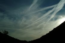 Chemtrails from Basin Road