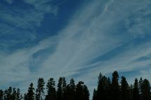 Chemtrails over Wickiup Reservoir
