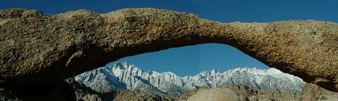 Lathe Arch in Alabama Hills