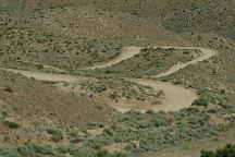 Jawbone Road towards Kelso Canyon Road