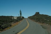 Hwy 242 at Dee Wright Observatory