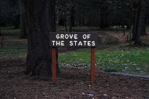 Sign for Grove of the States